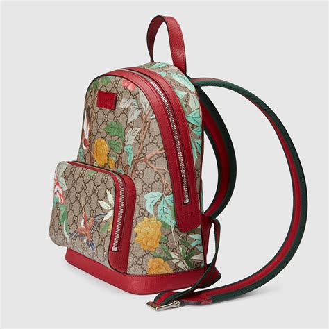 gucci tian gg supreme backpack fake|gucci bag red and blue.